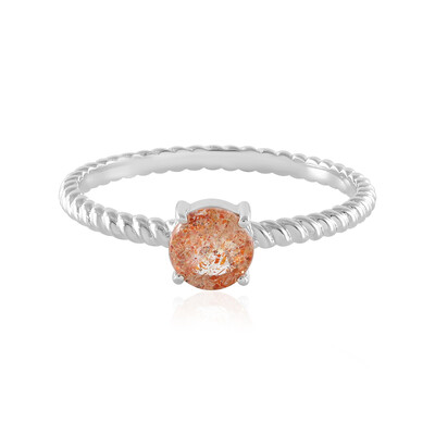 Anillo en plata con Piedra del sol