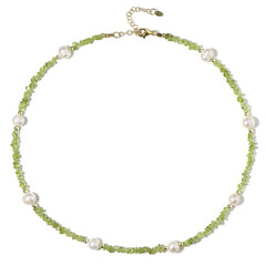Collar en plata con Peridoto (Riya)