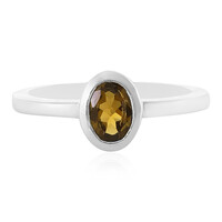 Anillo en plata con Turmalina