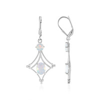 Pendientes en plata con Ópalo de Welo