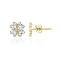Pendientes en oro con Diamante SI1 (G)