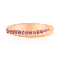 Anillo en plata con Rodolita