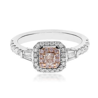 Anillo en oro con Diamante rosa I1 (CIRARI)
