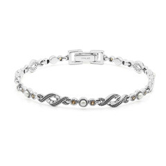 Brazalete en plata con Perla Freshwater