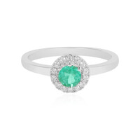 Anillo en plata con Esmeralda de Colombia
