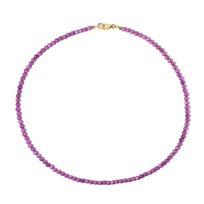 Collar en plata con Fosfosiderita