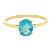 Anillo en plata con Apatita