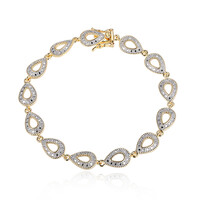 Brazalete en latón con Diamante I3 (I) (Juwelo Style)