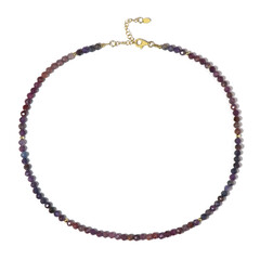 Collar en plata con Rubí