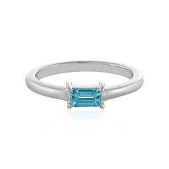 Anillo en plata con Zircón de Ratanak Kirí