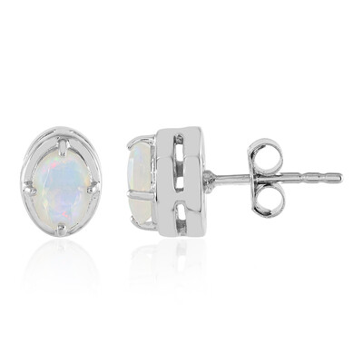 Pendientes en plata con Ópalo de Welo
