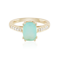 Anillo en oro con Ópalo Paraíba (AMAYANI)