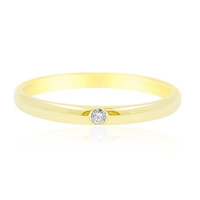 Anillo en oro con Diamante limpio a lupa F (LUCENT DIAMONDS)