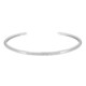 Brazalete en plata con Zircón (Adela Silber)