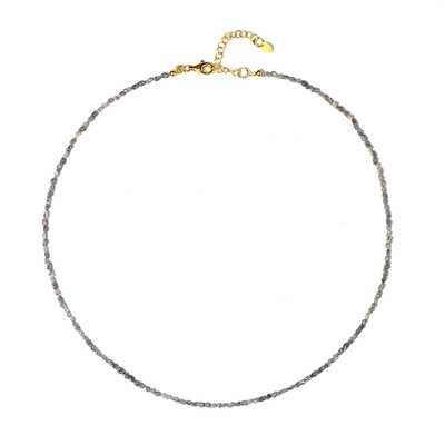 Collar en plata con Diamante plateado