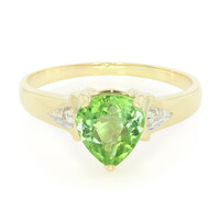 Anillo en oro con Turmalina Paraíba