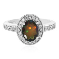 Anillo en plata con Ópalo de Mezezo