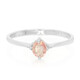 Anillo en plata con Zafiro Padparadscha