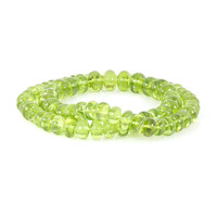Collar en oro con Peridoto de cachemira