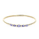 Brazalete en oro con Tanzanita AAA (CIRARI)