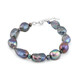 Brazalete en plata con Perla mística Freshwater (TPC)