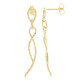 Pendientes en plata con Diamante chocolate