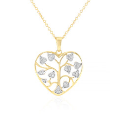Collar en plata con Diamante I3 (J)