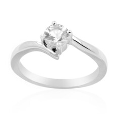Anillo en plata con Danburita