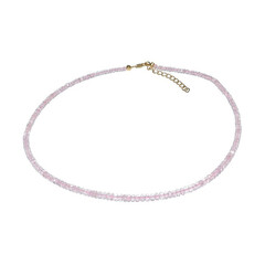 Collar en plata con Morganita