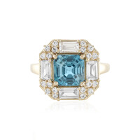 Anillo en oro con Zircón de Ratanak Kirí (Adela Gold)