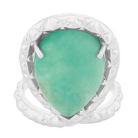 Anillo en plata con Amazonita