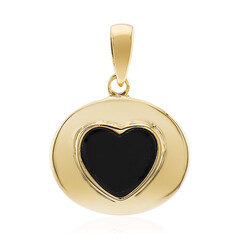 Colgante en plata con Ónix negro