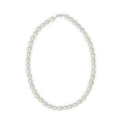Collar en plata con Perla Freshwater