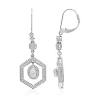 Pendientes en oro con Diamante SI1 (H) (CIRARI)