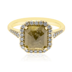 Anillo en oro con Diamante fancy SI2 (CIRARI)
