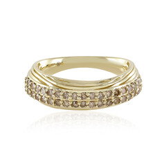 Anillo en oro con Diamante champán I2 (Ornaments by de Melo)