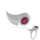 Anillo en plata con Rubí de Bemainty (MONOSONO COLLECTION)