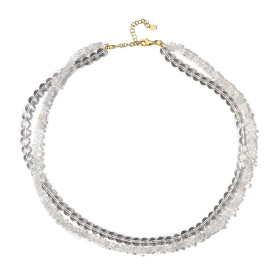 Collar en plata con Cuarzo blanco
