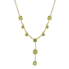 Collar en plata con Peridoto