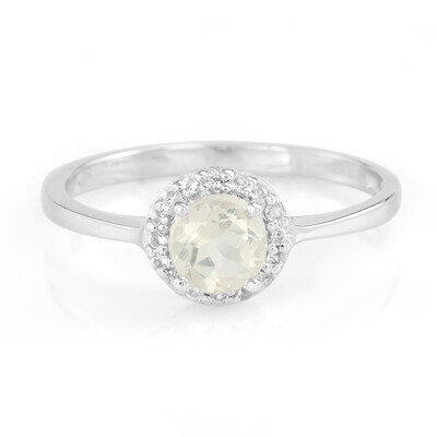 Anillo en plata con Ortoclasa