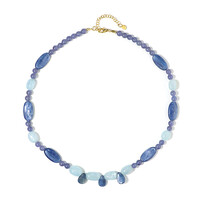 Collar en plata con Cianita
