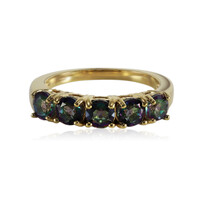 Anillo en plata con Cuarzo místico