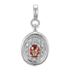 Colgante en plata con Rubí de Tanzania