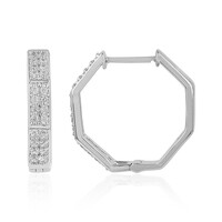 Pendientes en plata con Zircón