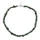 Collar en plata con Esmeralda de Brasil