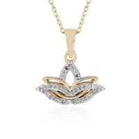 Collar en plata con Diamante I2 (J)