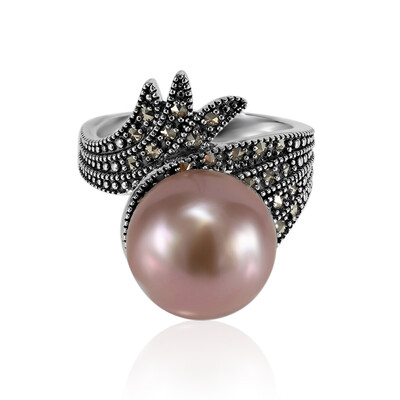Anillo en plata con Perla Ming (TPC)