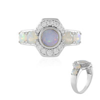 Anillo en plata con Ópalo de Welo