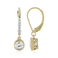 Pendientes en plata con Danburita