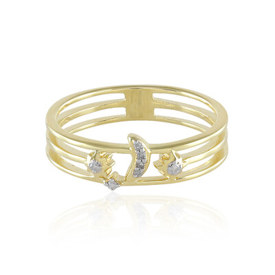 Anillo en plata con Diamante I2 (I)